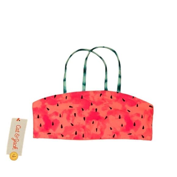 Cat & Jack Watermelon Swim Top, Size M, NWT - Picture 3 of 7